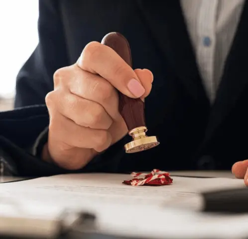 Offisielt stempel på oversatt dokument