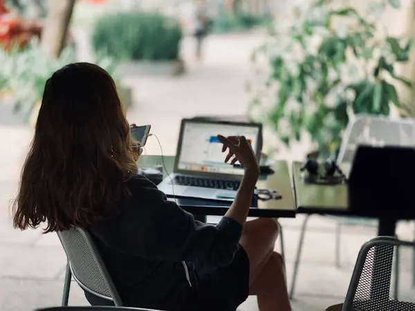 woman sitting